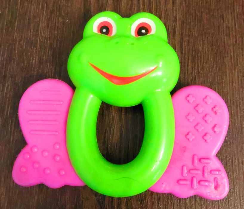 Gryzak grzechotka Żabka