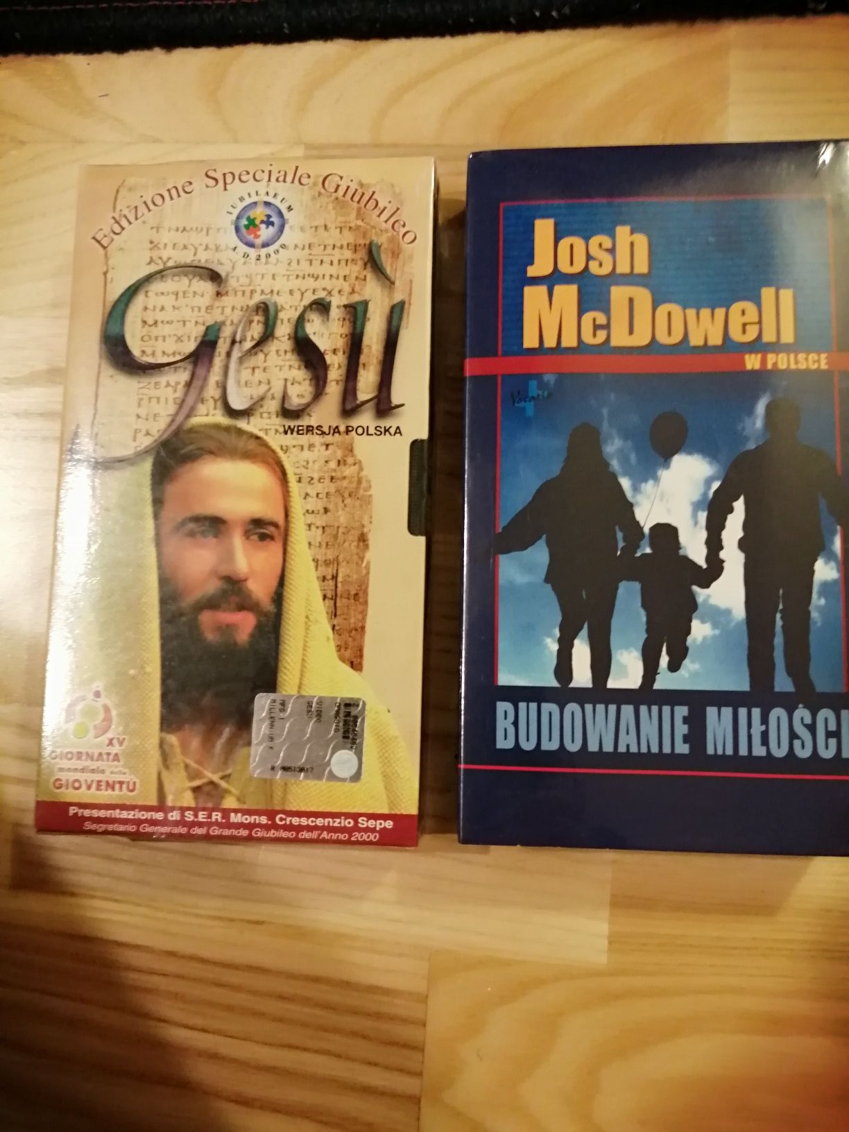 Jezus budowanie miłości kasety VHS religijne