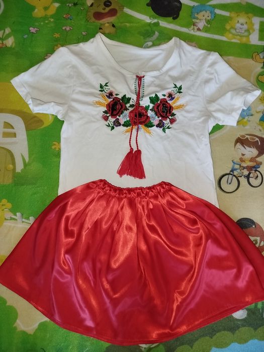 Вышиванка, футболка -вышиванка,юбка