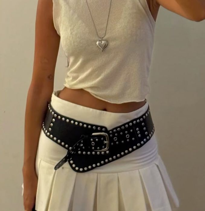 Ремни y2k ремень vintage чёрная sk8 drill Jaded London adidas archive