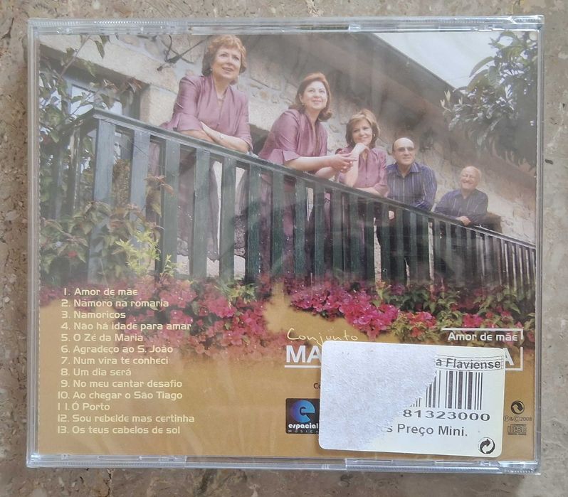 Conjunto Maria Albertina - CD - amor de mãe - novo e selado