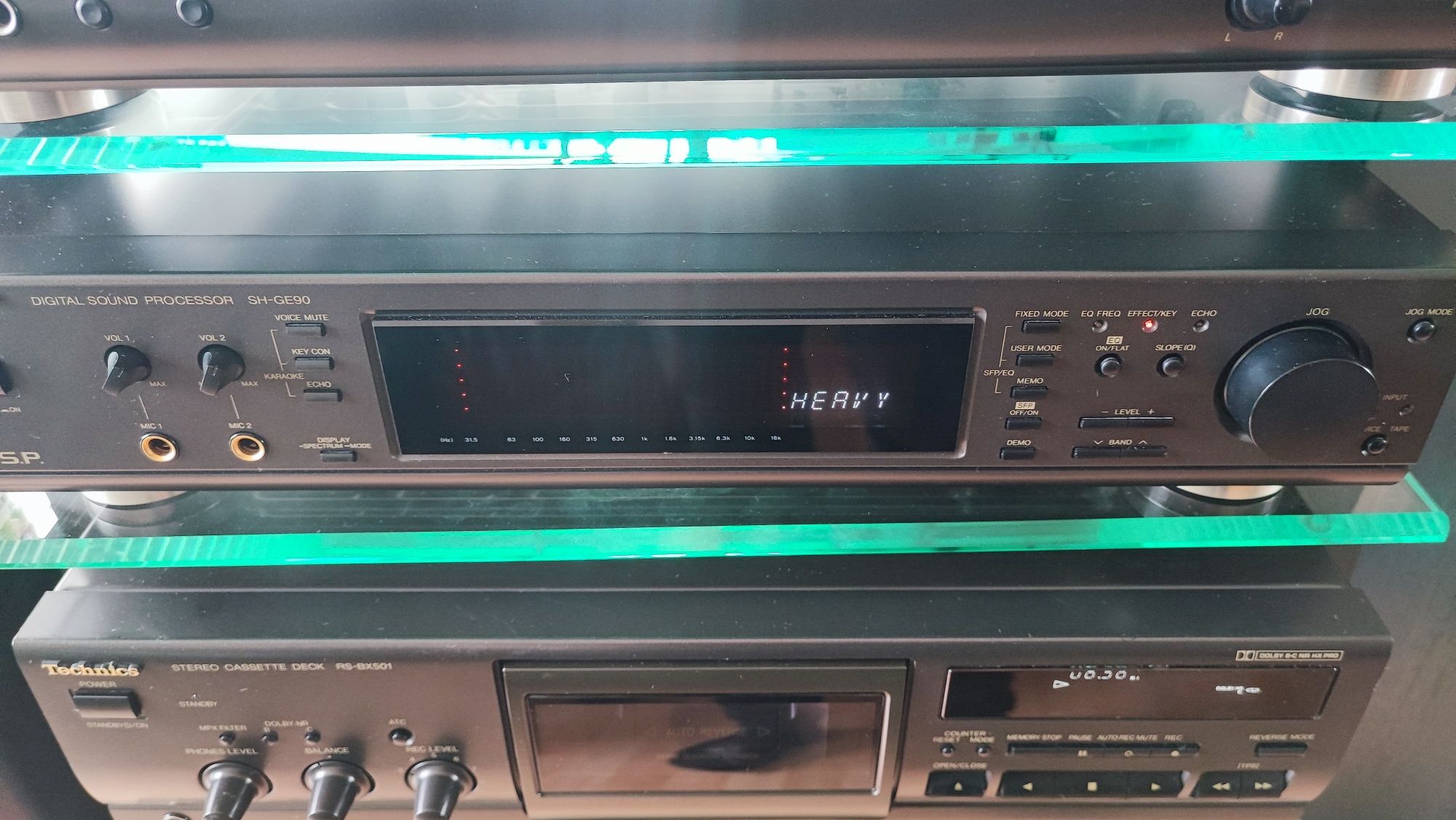 Wieża Technics plus kolumny SB-M500