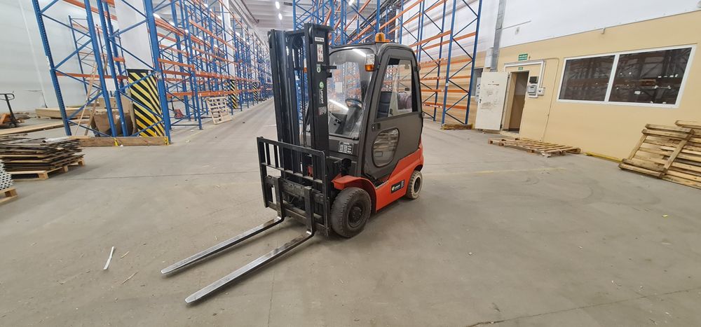 Wózek widłowy Manitou MI15G zamiana