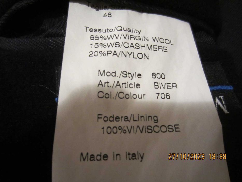 Vendo sobretudo de homem como novo