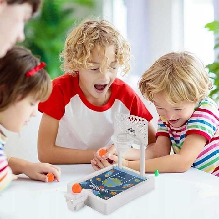 Mini koszykówka biurkowa gra zręcznościowa antystresowa do biura, domu