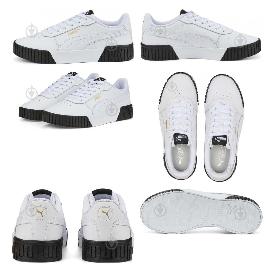 Продам кросівки жіночі Puma CARINA 2.0 PUMA WHITE-PUMA WHITE 37,5