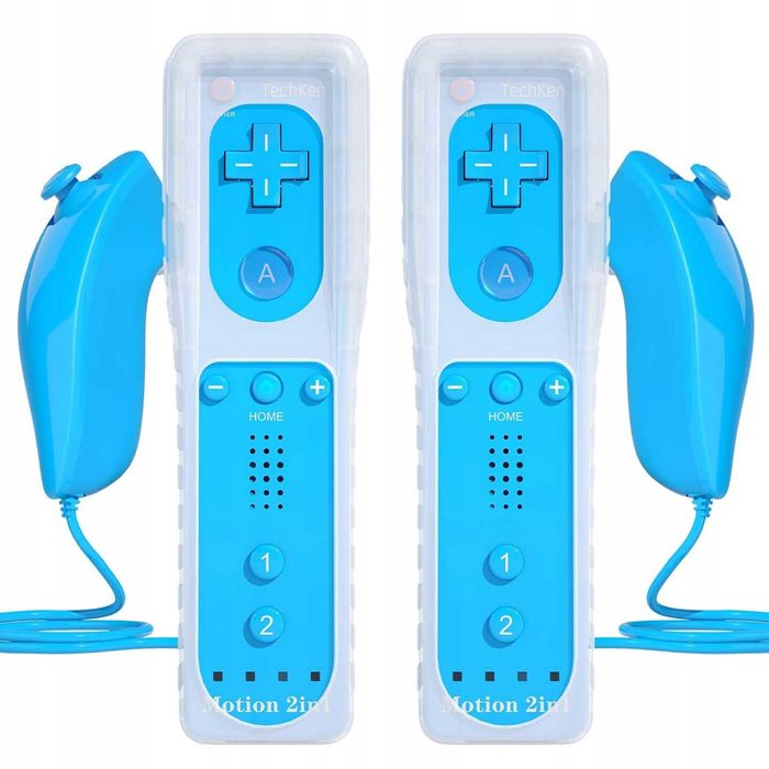 TechKen Kontroler do Wii Motion Plus Nunchuck NOWY
