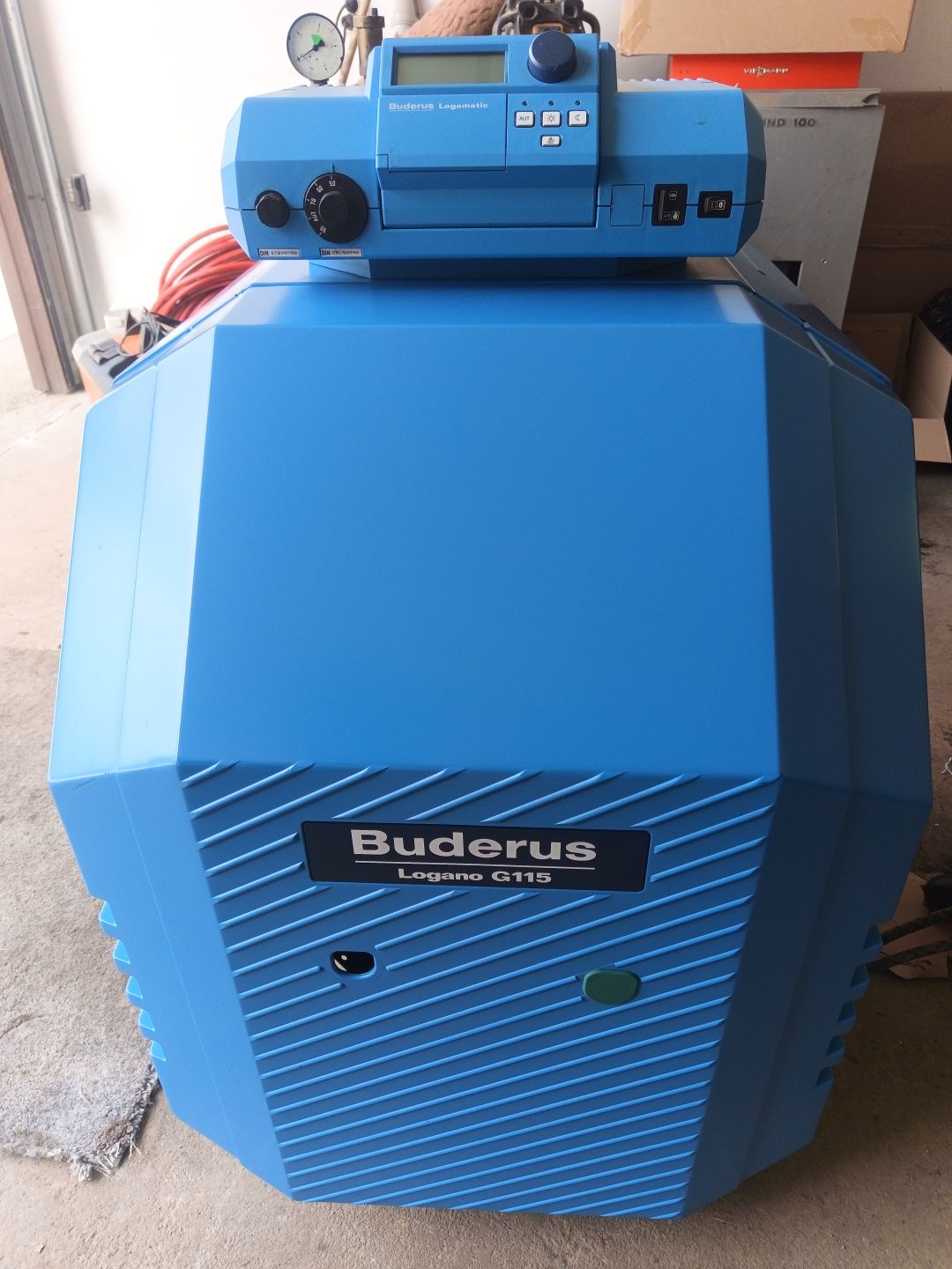 Buderus 29 kw piec olejowy na ropę