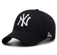 Кепка бейсболка NY Нью-Йорк (New York) New Era унісекс логотип Білий