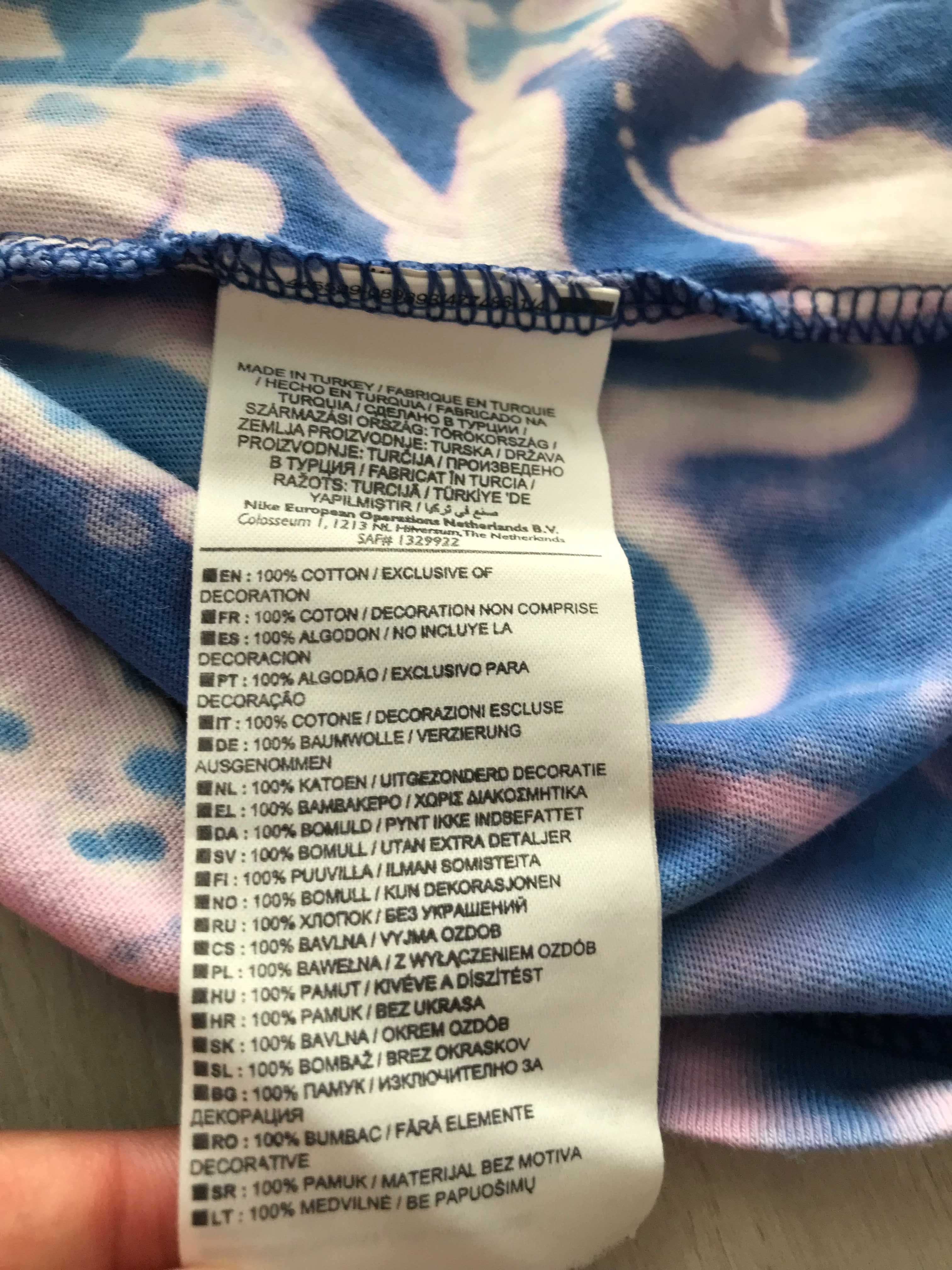 NIKE r.XL oryginalna koszulka męska Tie dye