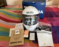 Kask szczękowy HJC RPHA 90s rozm. S, niska waga, stan bdb