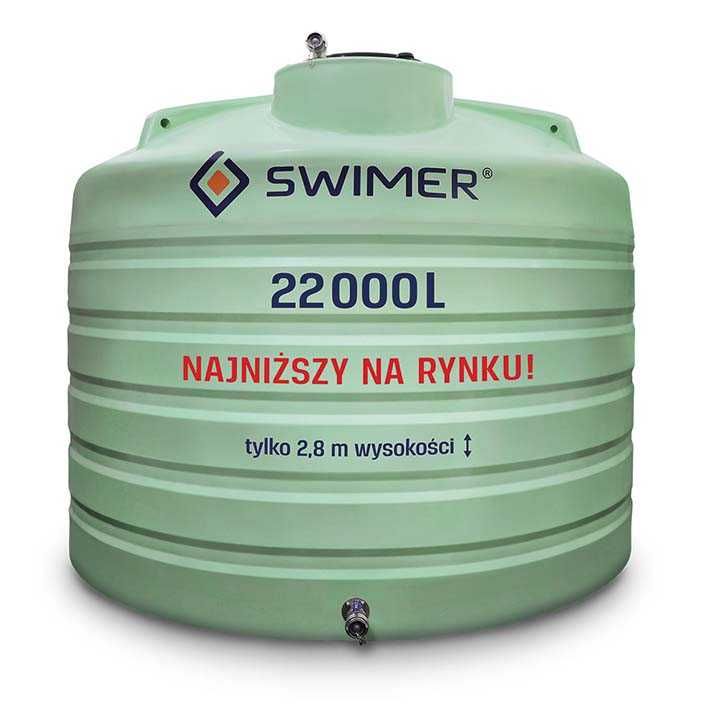 Zbiornik RSM ASL 22000 SWIMER + POMPA gratis