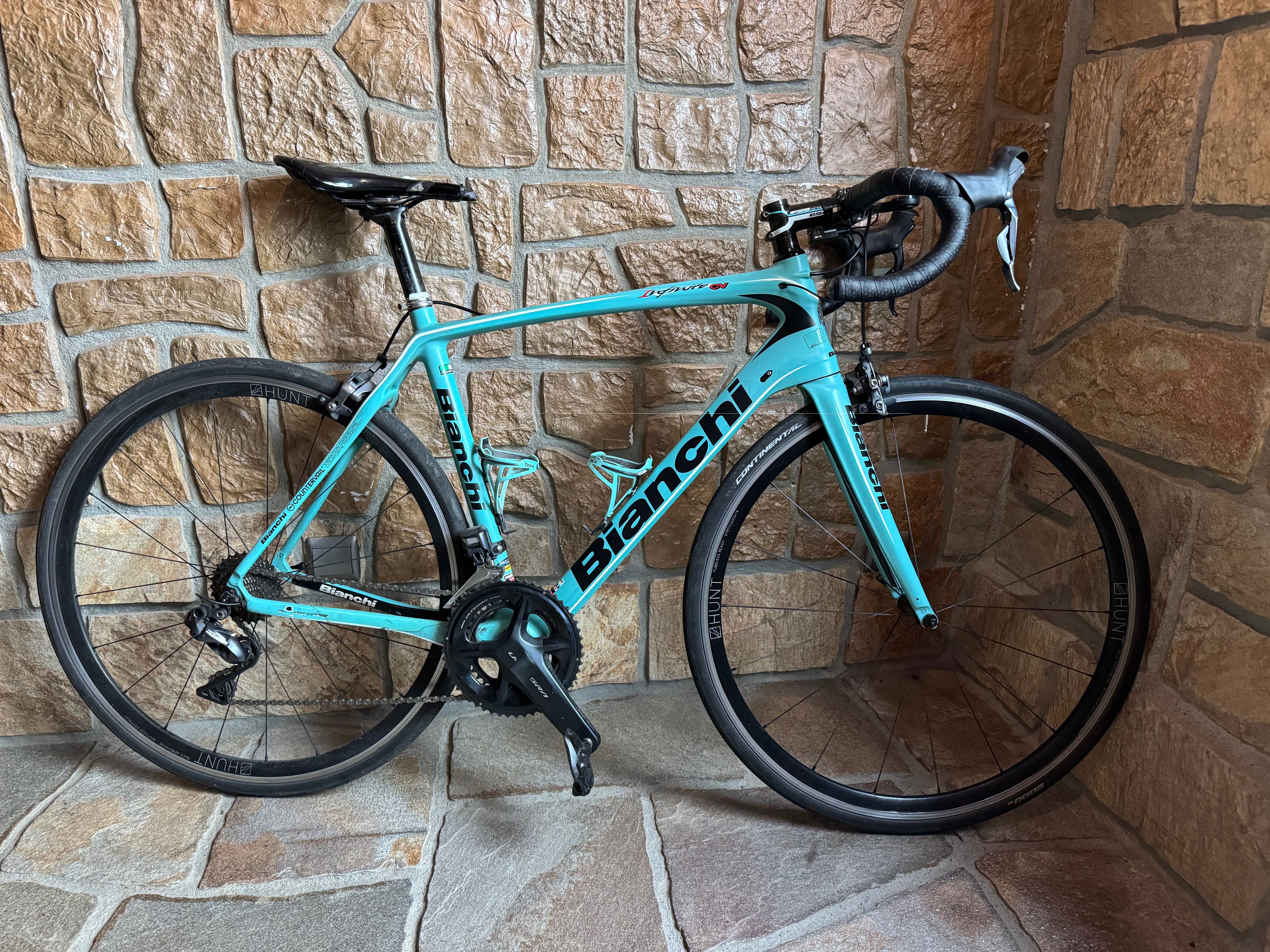 Rower szosowy; kolarka Bianchi Infinito CV Ultegra Di2 – R. 55