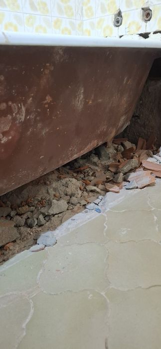 banheira para sucata