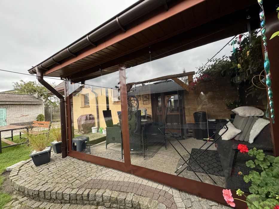 Plandeka tarasowa lub na Altanke