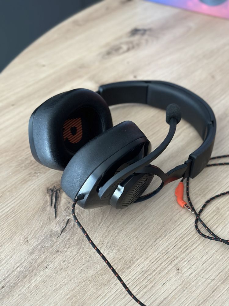 Słuchawki JBL quantum 200 z mikrofonem przewodowe