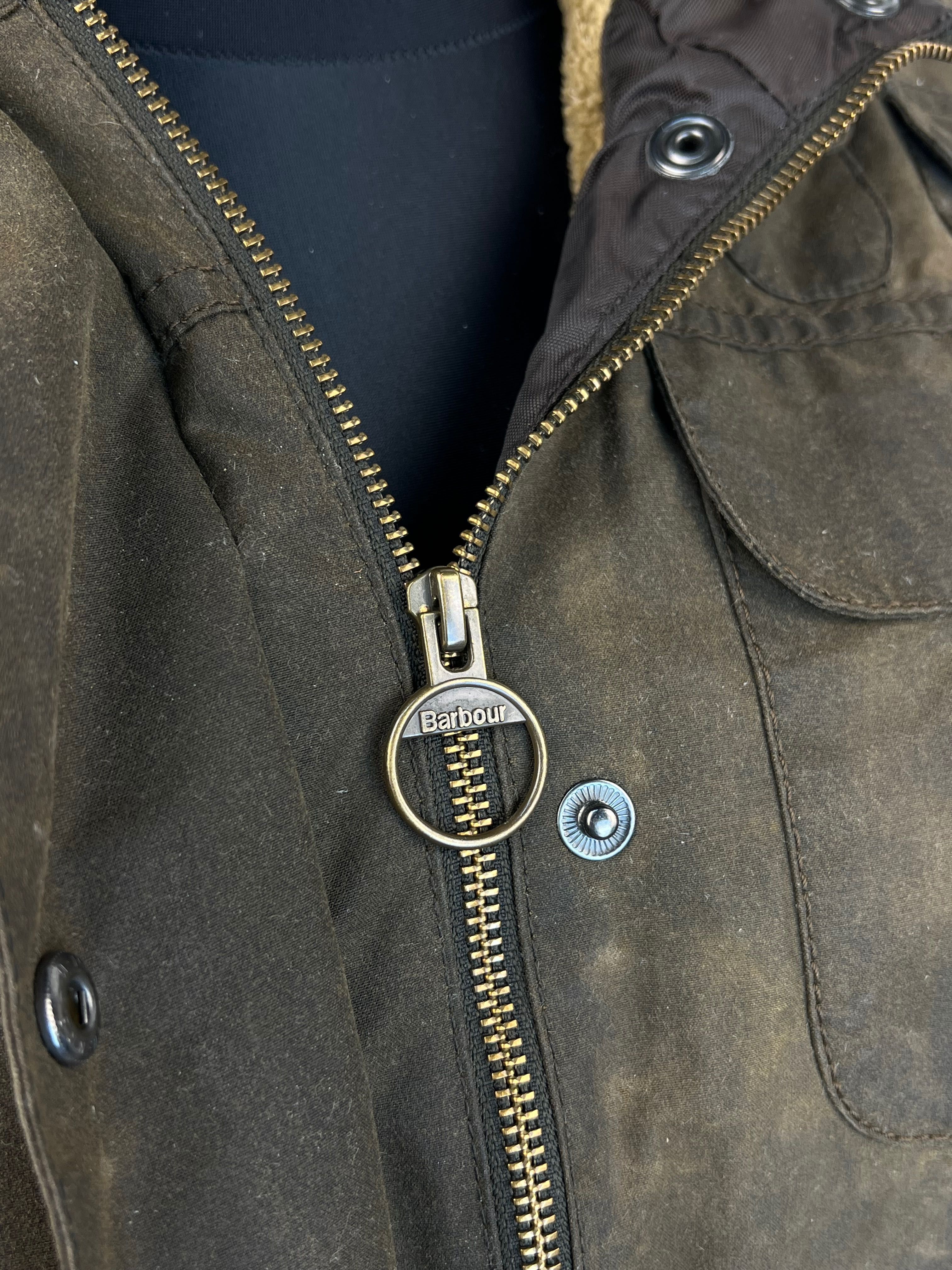 BARBOUR Winter Force Parka утеплена ваксована куртка Барбур