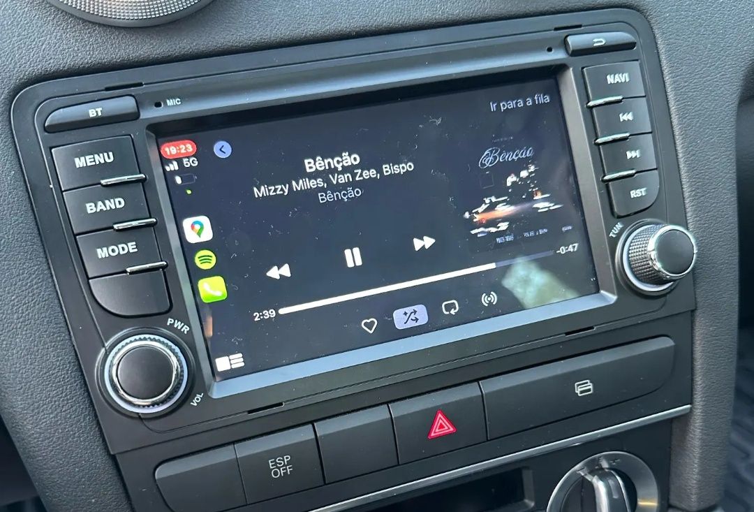 Rádio android Audi A3 8P S3 RS3 4G LTE GPS 8-core 6/128GB SELADO