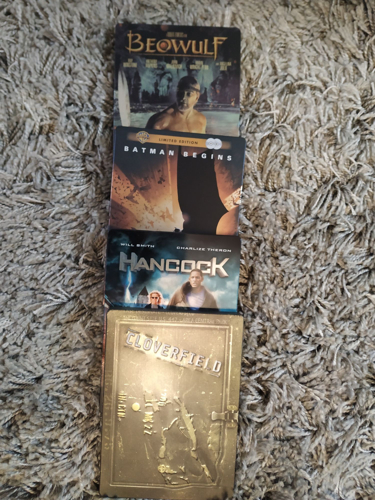 Vários DVDs capa metálica