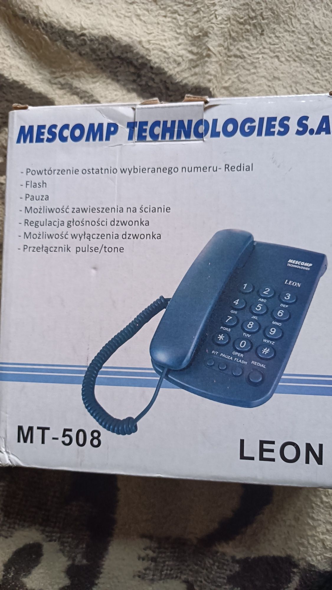Telefon DOMOWY LEON MT 508