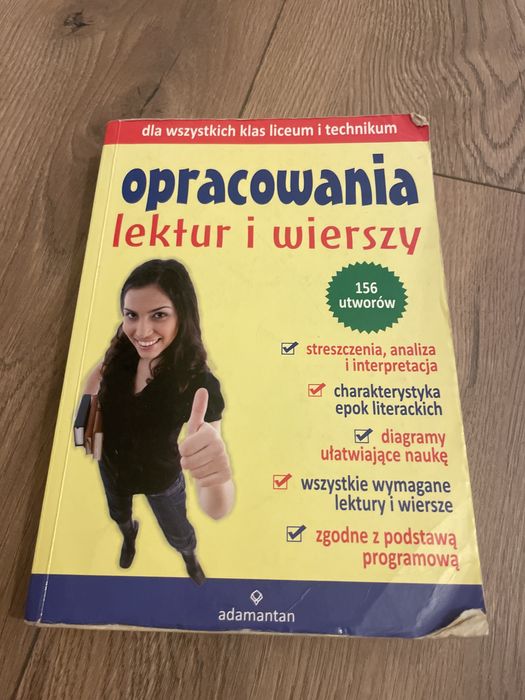 Opracowania lektur liceum i technikum