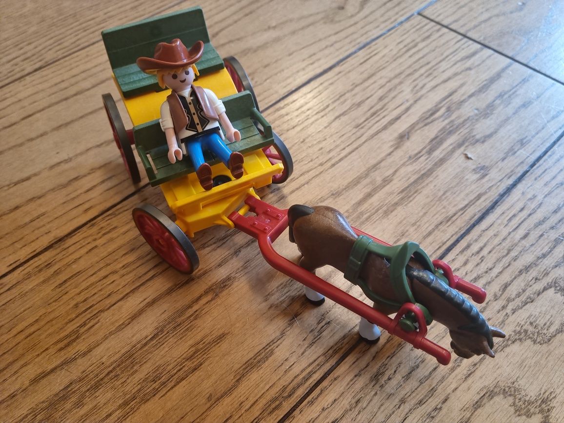 Playmobil bryczka cowboy