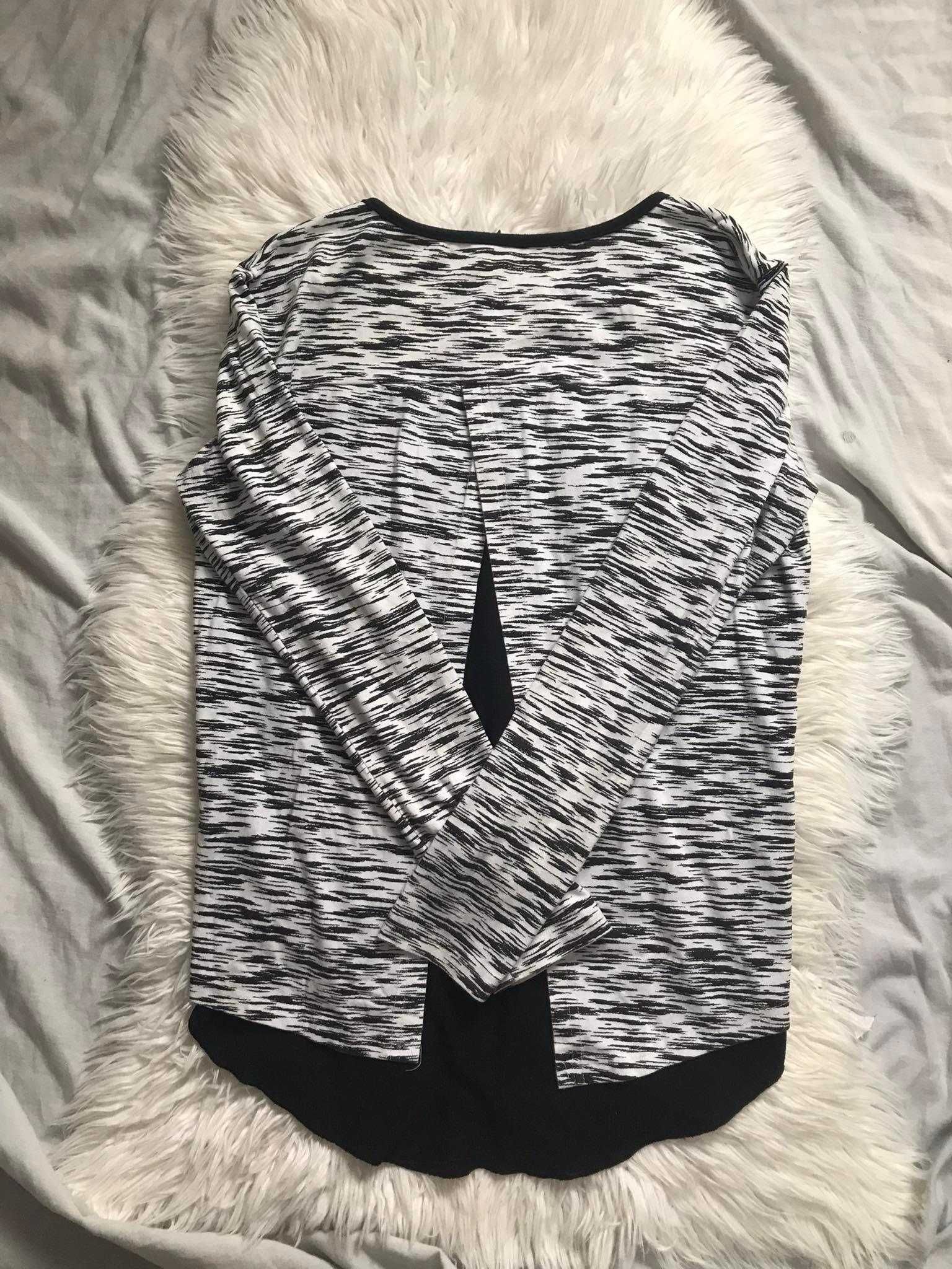 Camisola - Blusa 2 em 1 com estampado animal - zebra