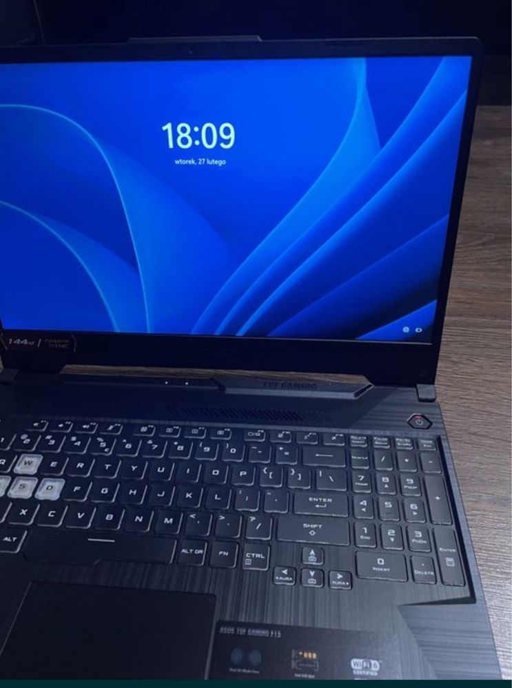 Laptop Gamingowy Asus i5-11400H GeForce Rtx 3050ti