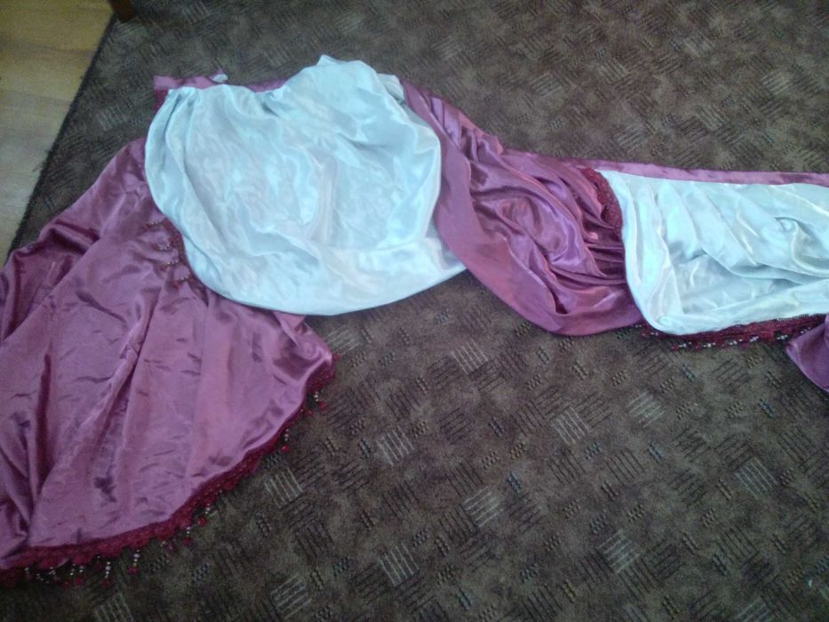 Занавес \тюль\и лабрикен на карниз 3 метра