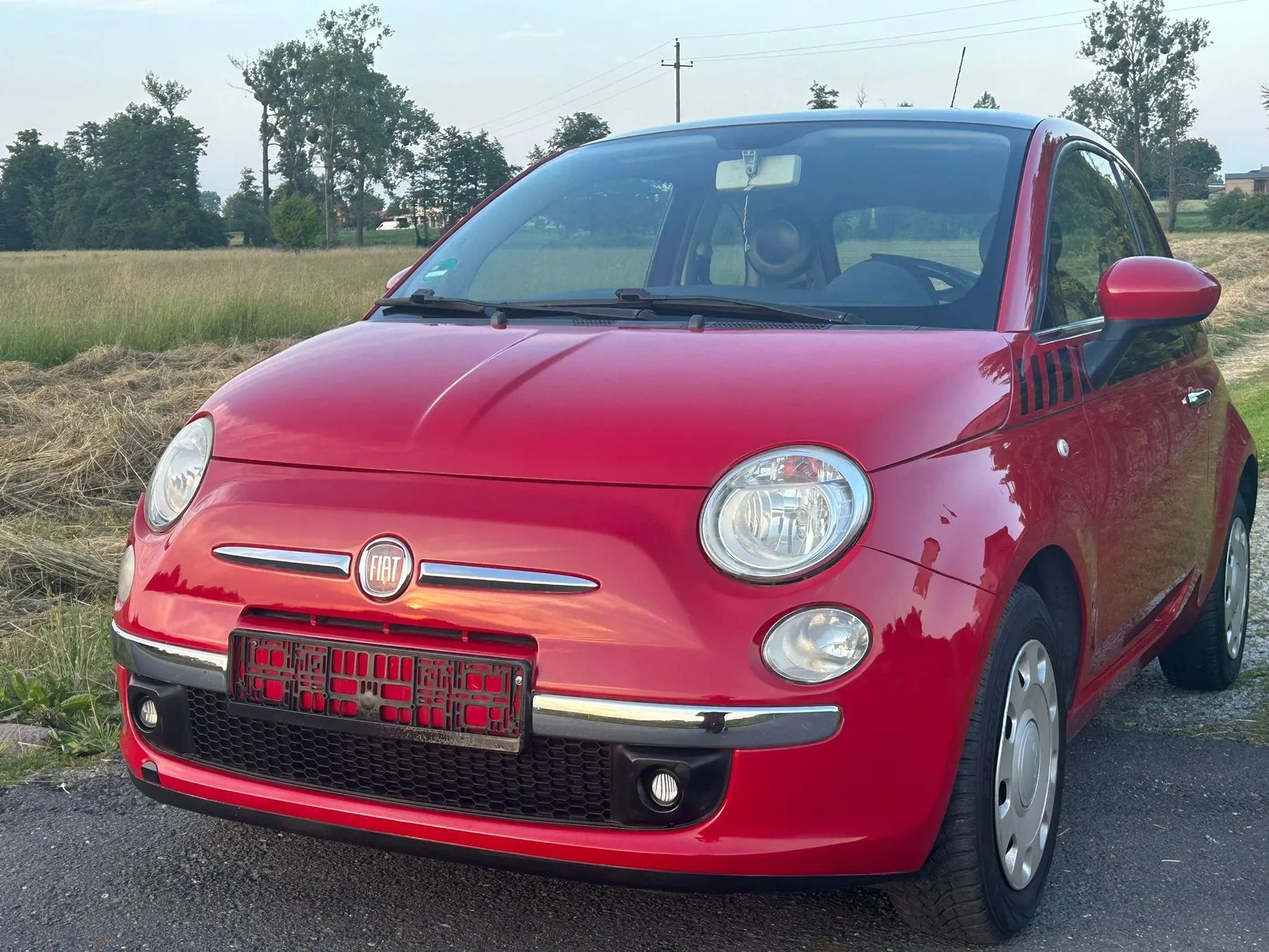 Fiat 500 1.2 8v Bardzo Ładny Klima Panorama Webasto