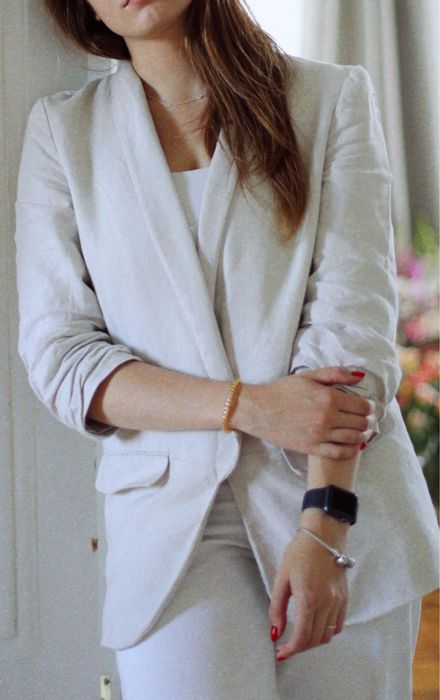 Zara піджак льон