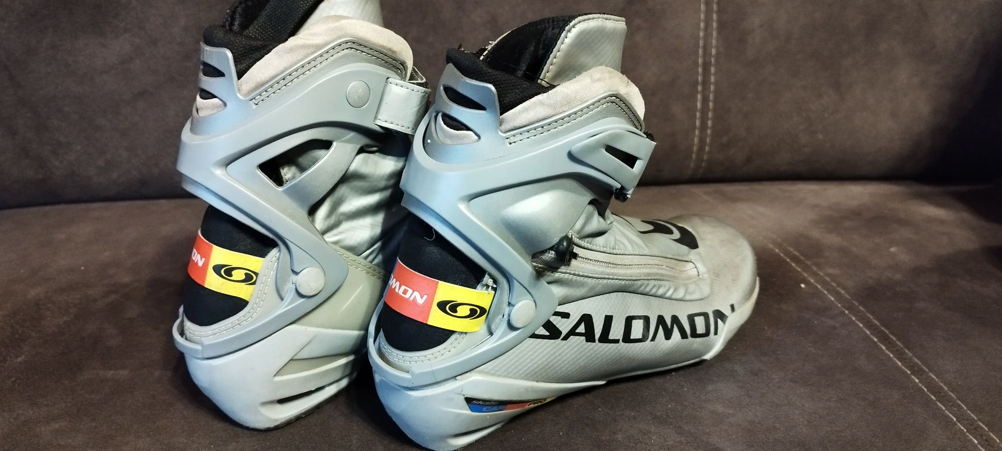 Zestaw narty biegowe  buty Salomon  40 SNS Pilot Profil