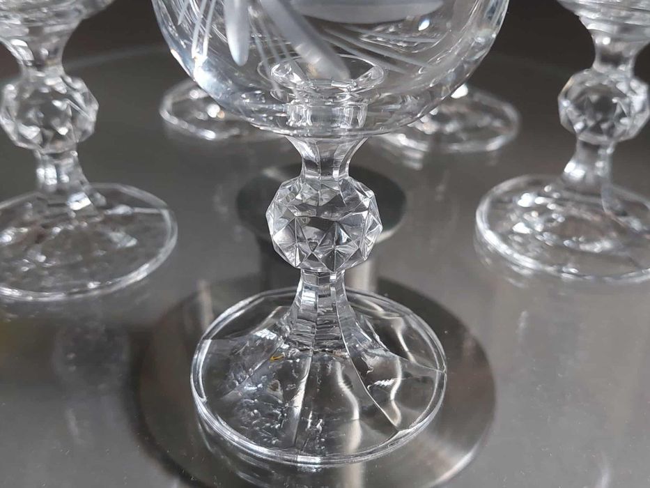 Bohemia Kryształ zestaw 5 kieliszków