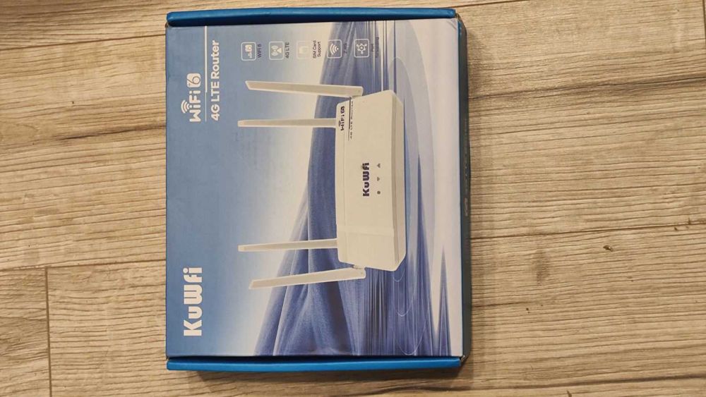Роутер 4G LTE маршрутизатор KuWfi Wifi6 мобильный интернет под sim