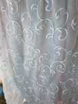 Cortinados azuis bordados novos