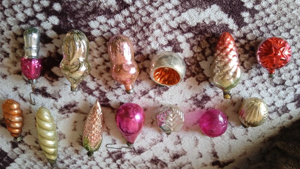 Елочные игрушки. СССР