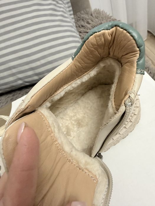 Зимние ботинки на цигейке Б/У