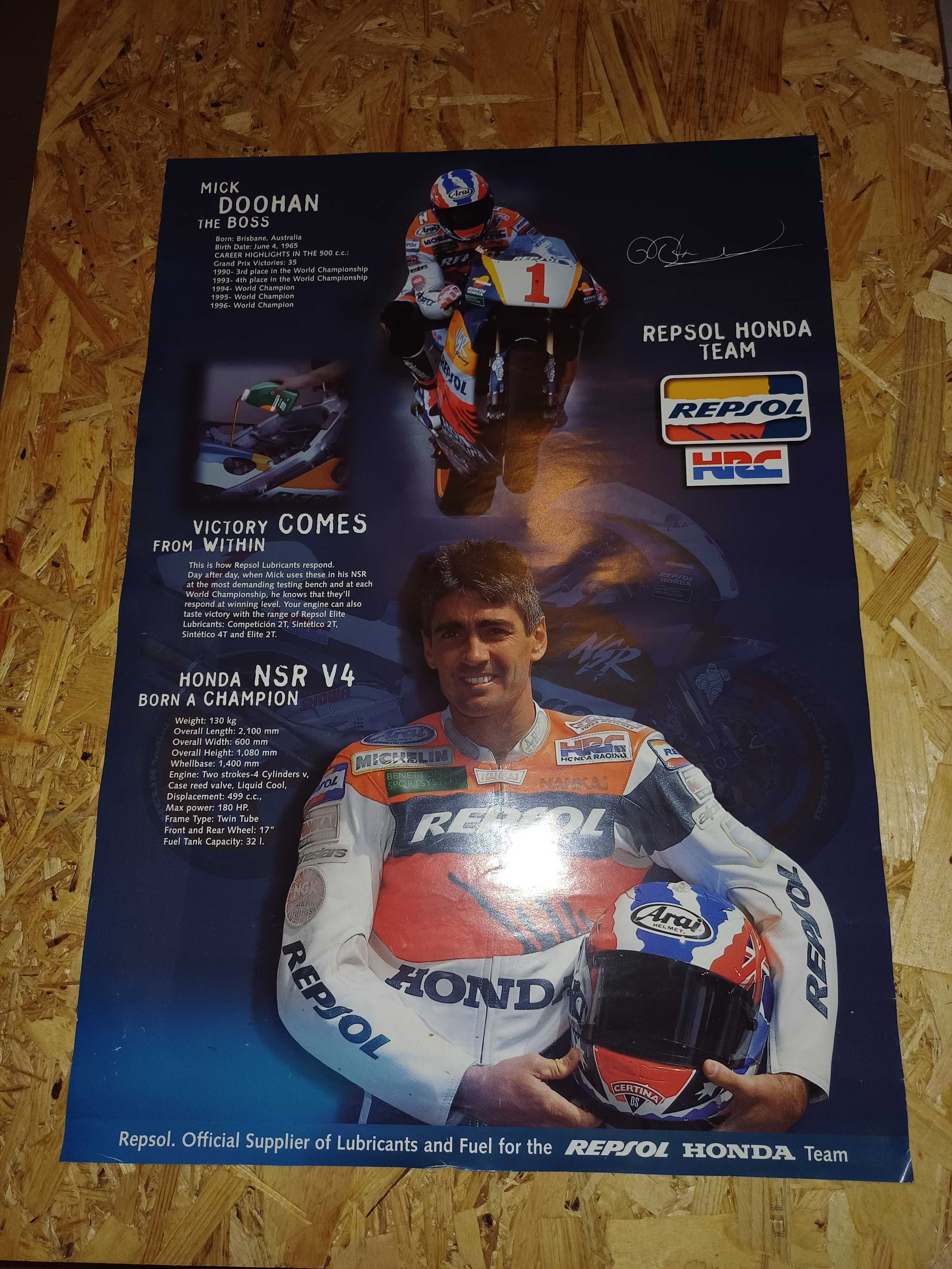 Lote de Posters Motociclismo anos 90