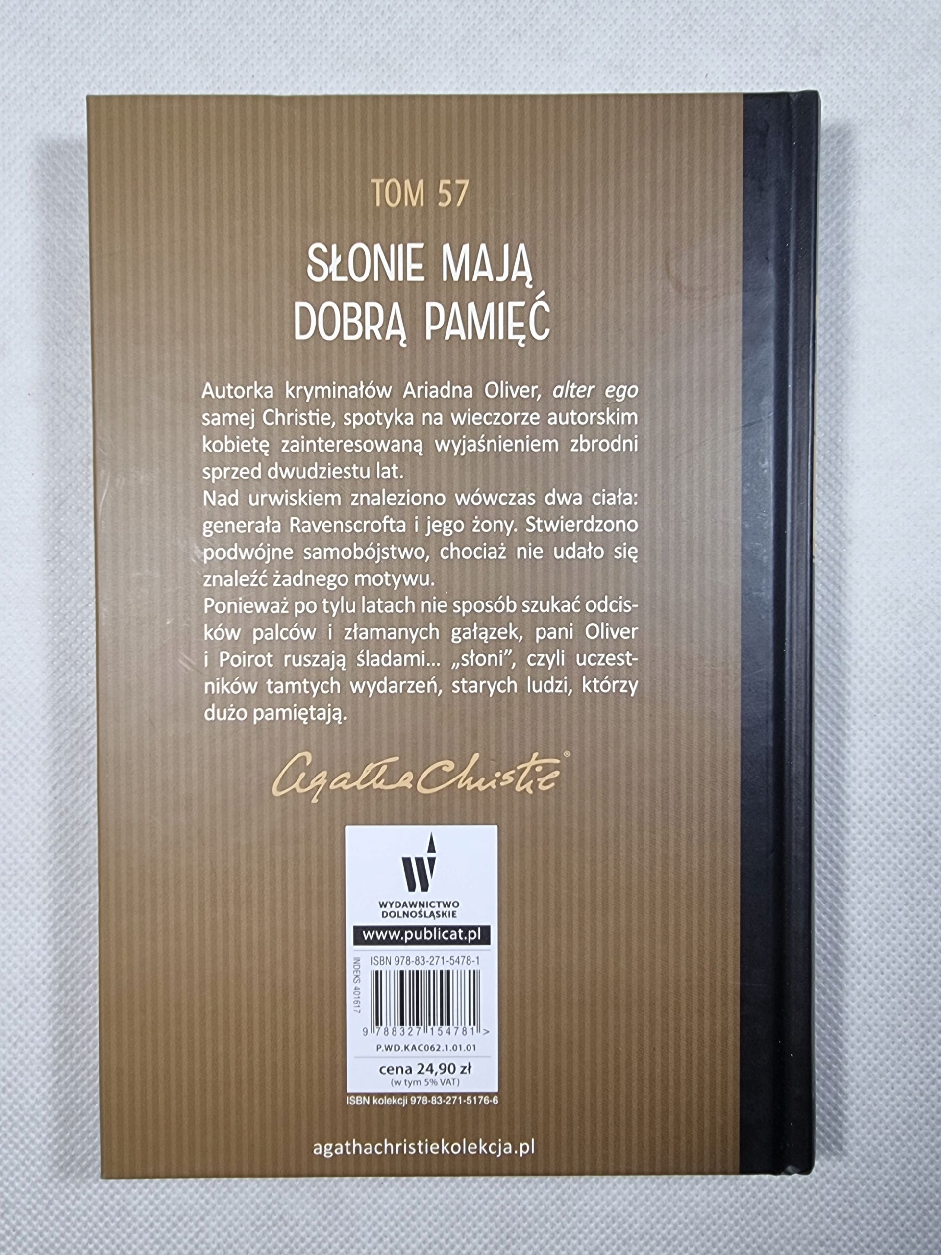 Słonie Mają Dobrą Pamięć / Tom 57 / Agatha Christie