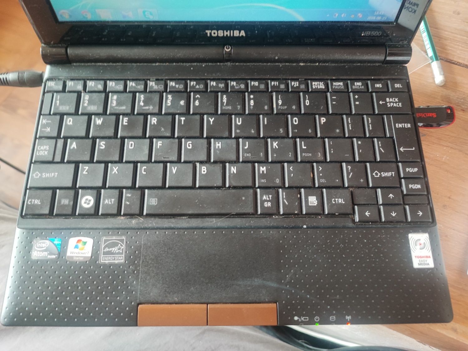 Laptop netbook Toshiba NB 500-112