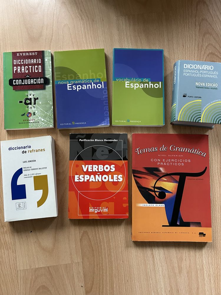 Livros aprender espanhol