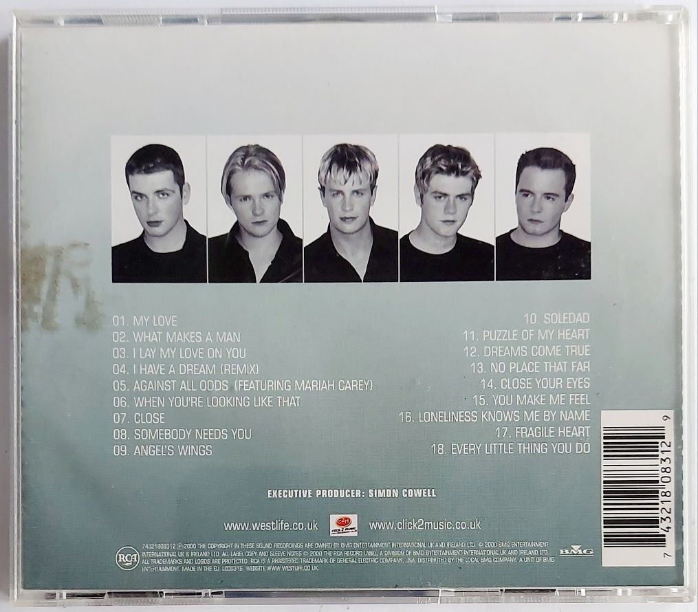 Westlife Coast To Coast 2000r