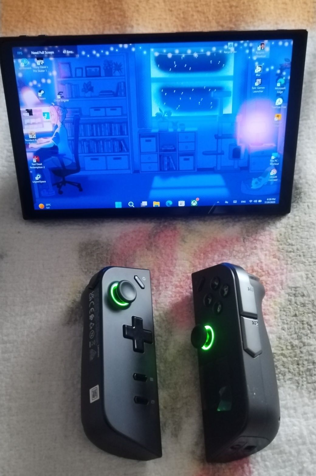 Lenovo legion go 1000GB Quase novo