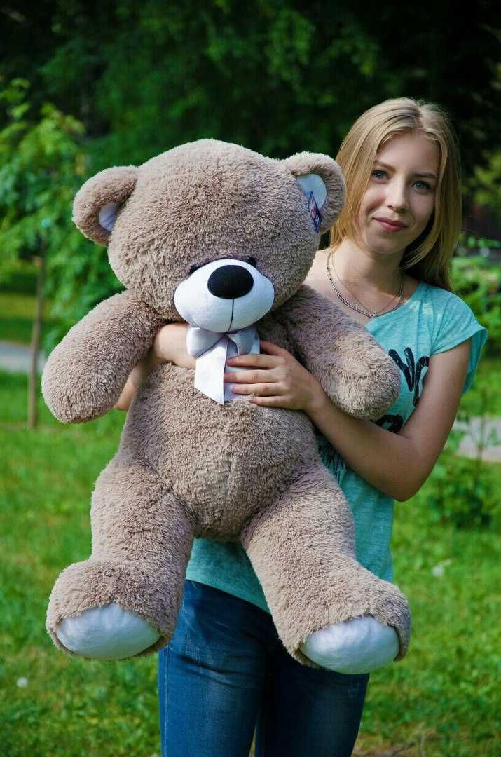 Плюшевий ведмедик Бойд 100 см.М'який мішка для подарунків та фотосесій