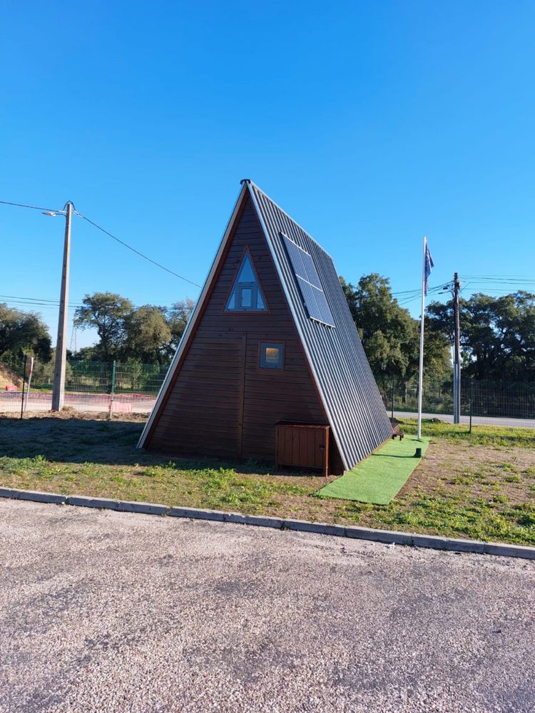 Bungalow / Casa de Madeira A-Frame