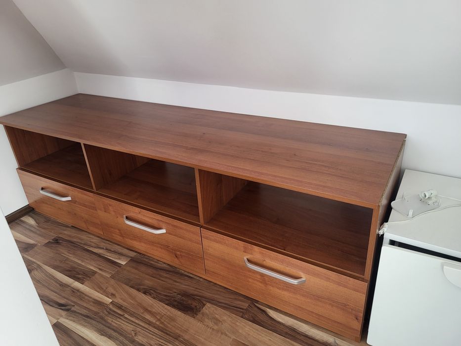 Szafka rtv komoda szuflady ciezka, masywna