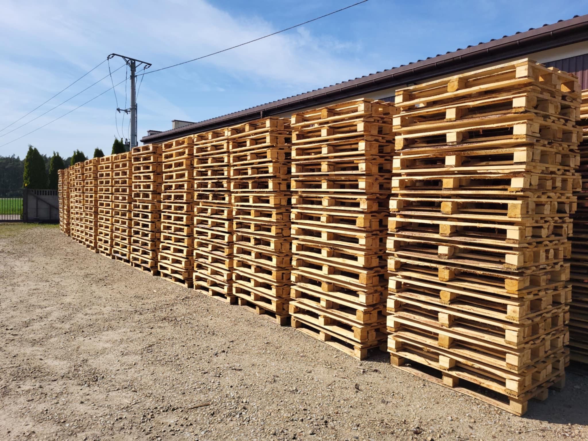 Sprzedam palety drewniane różne  1200 x 800