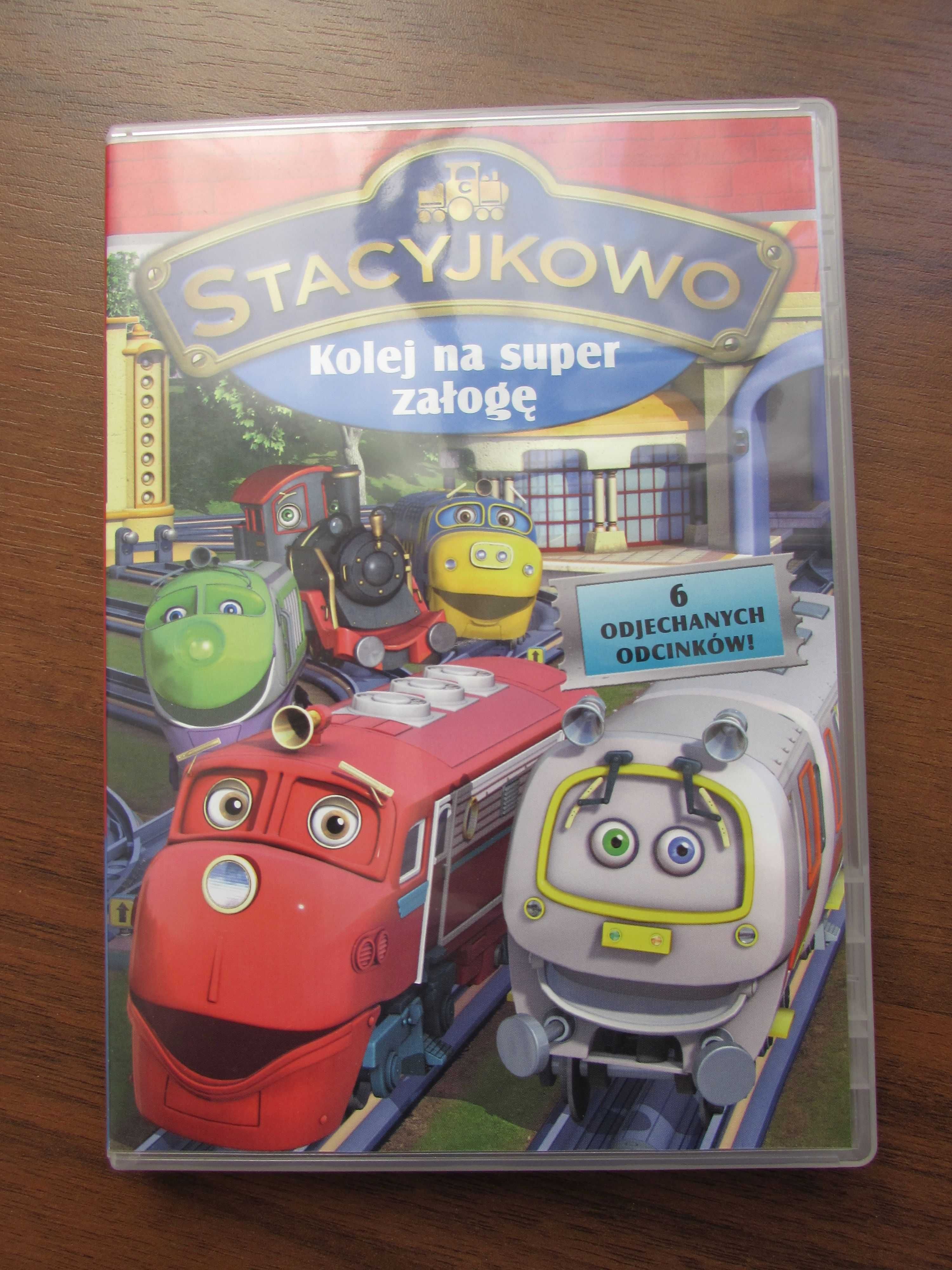 Stacyjkowo Kolej na super załogę 6 odcinków na 1 płycie DVD
