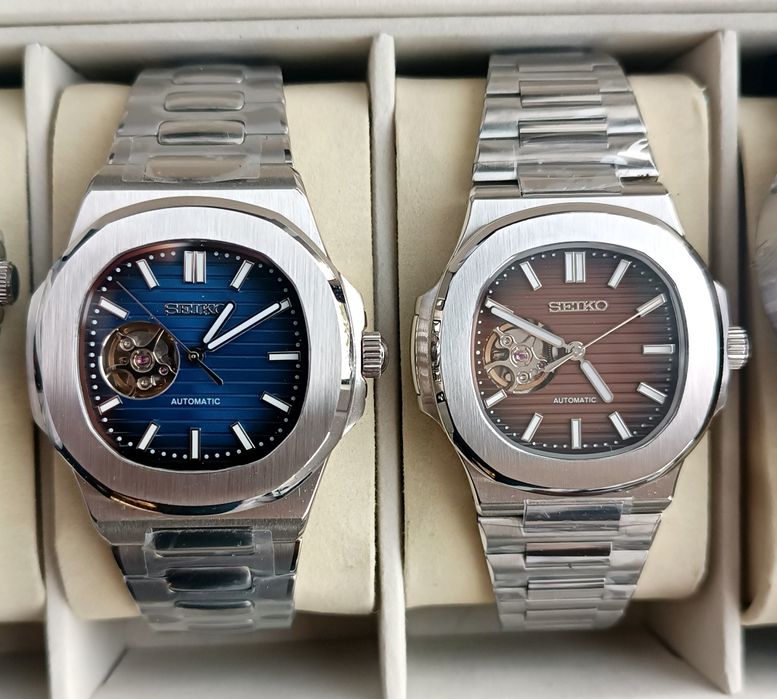 Годинник часы MOD Seiko Nautilus з механізмом NH38A