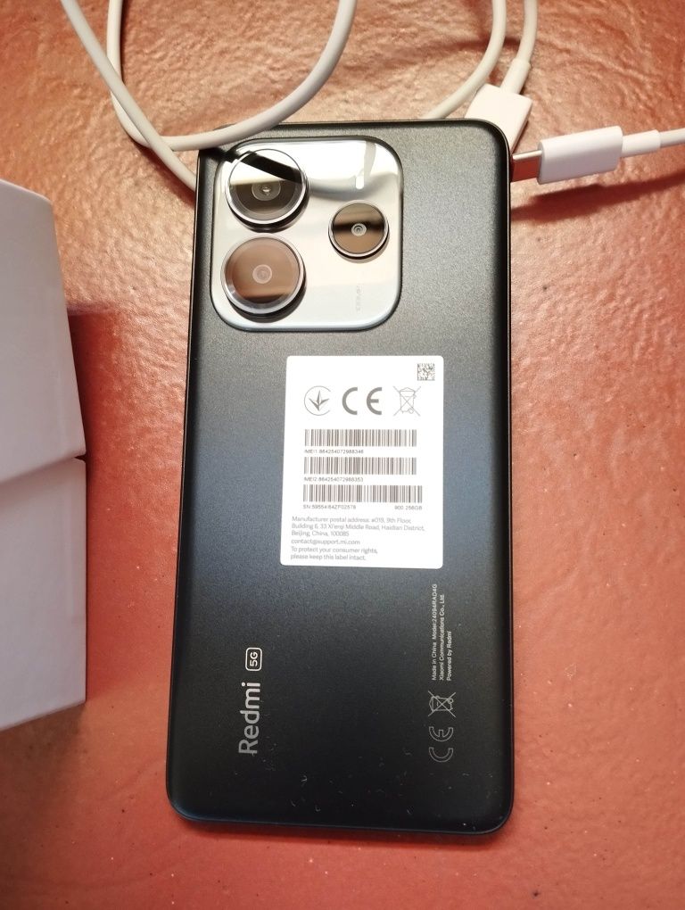 Xiaomi redmi note 14 5G 8bg/256bg preto